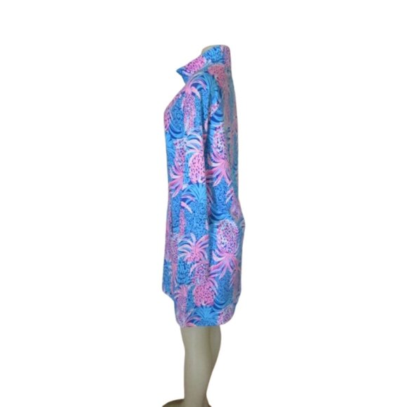Lilly Pulitzer NWT UPF 50+ Skipper Tropical Pineapple Dress Sz M - Picture 8 of 10